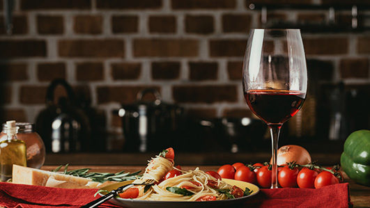 A dieta mediterrânica e o consumo de vinho